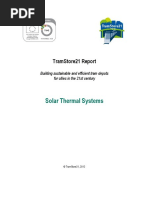 Solar Thermal Systems: Tramstore21 Report