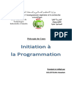 Support Initiation à la programmation MATLAB Partie 01-P
