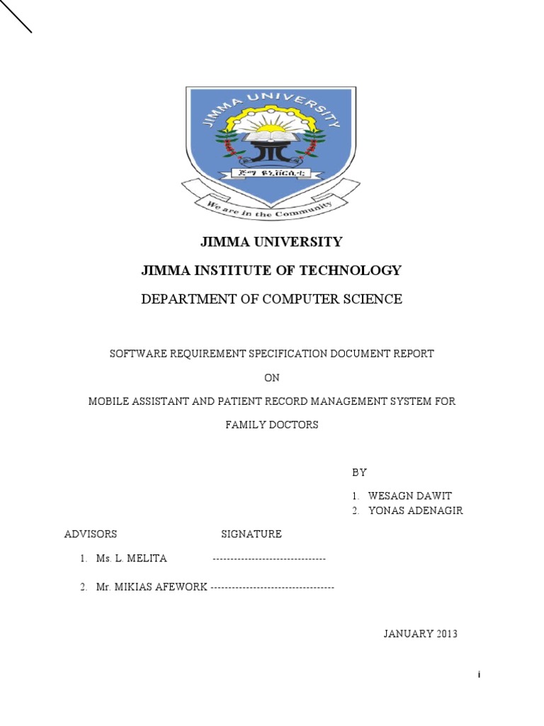 Mobile Assistant and Patient Record Management System PDF Use Case