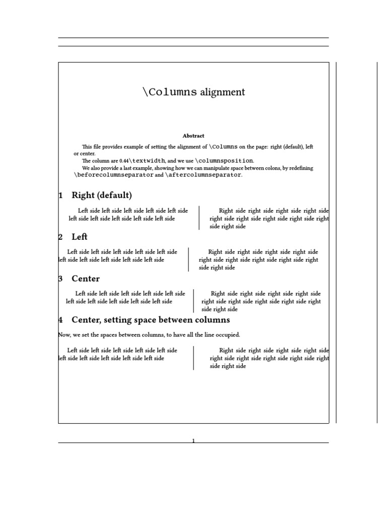 4-Eledpar Columns Alignment PDF | PDF