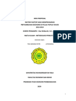 Analisis Permintaan Tenaga Kerja Tahun 2015-2019 (Tika Amanda Putri (170302046) )