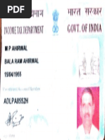 Ajit father Pan card