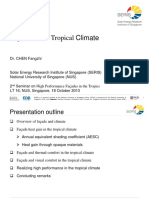 The Abcs of Façades in The Tropical Climate: Dr. Chen Fangzhi