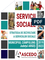 Strategia de Dezvoltare A Serviciilor Sociale Campulung 2019-2023 PDF