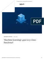 Te contamos qué es el 'machine learning' y cómo funciona