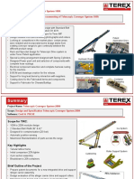 Telescopic Conveyor System-140ft Design, Specification and Documenting of Telescopic Conveyor System-140ft Creo & Pulse
