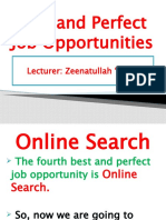 8th Semester 17th Lecture Online Search