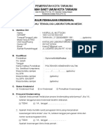 Master FORMULIR PENGAJUAN KREDENSIAL HASRUL