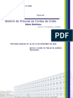 BTCU_29_de_12_11_2020_Especial - Aprova a revisão do Manual de Auditoria Operacional