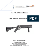 Bates Dittus TBL 37 Users Manual 2014 PDF