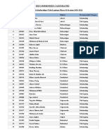 Recommended Candidates: Final Merit List Scholarships-Tabs/Laptops Phase-II Session 2020-2021