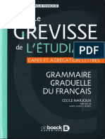 Le Grevisse de Létudiant - Grammaire Graduelle Du Français by Cécile Narjoux, Mary-Annick Morel
