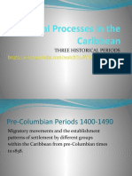 Historical Processes in The Caribbean