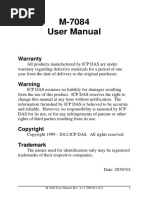 M 7084 User Manual PDF