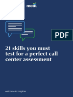 21 Skills You Must Test For A Perfect Call Center - Assessment