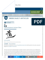 Mises Org Library Libertarianism Ancient China PDF