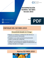 Interpretación NORMA: ISO 9001 Versión 2015: Ing. Guadalupe Osorio