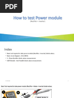 How To Test MD380 Power Module - (Rectifier + Inverter) PDF