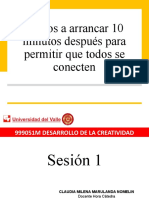 10 minutos después para conectarnos