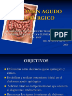 4. Abdomen agúdo quirurgico (Dr. Adrian Muñiz)