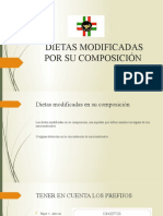 Dietas Modificadas Por Su Composición