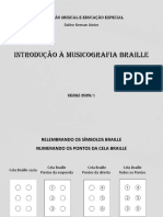 Introdução Musicografia Braille