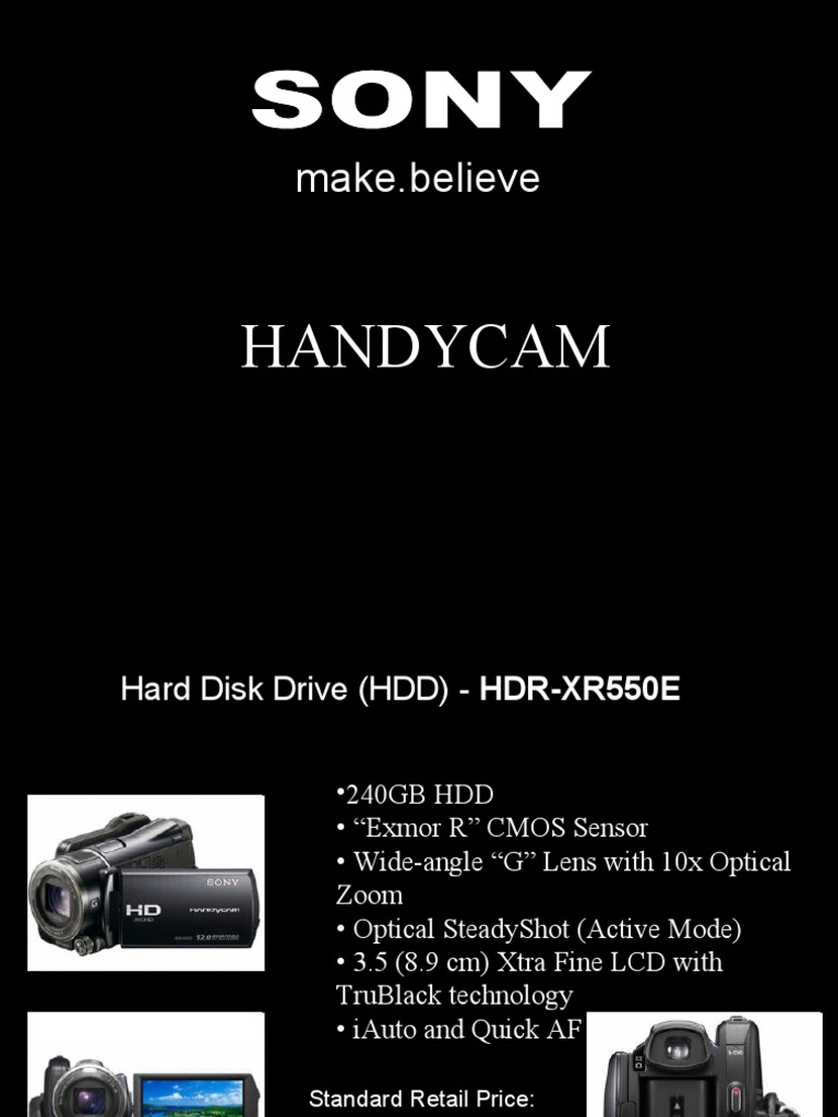 HANDYCAM PDF Usb Flash Drive Secure Digital