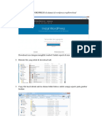 Installasi CMS Wordpress