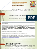 Uancv-Medicina Caracterizacion Clinica y Microbiologica