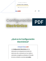 Configuración Electrónica de Los Elementos. Fácil de Entender. (2019)