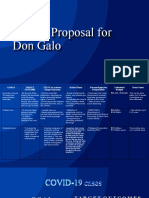 Project Proposal For Don Galo