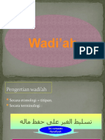 Wadi'ah Penjelasan Lengkap