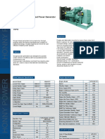 Honny Power Generator Datasheet HGM1675 PDF