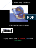 Distance Learning Platforms: Gil Perl and Semadar Goldstein
