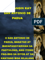 Panalangin Kay San Antonio de Padua