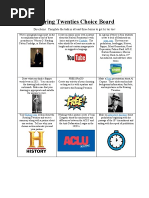 choice board