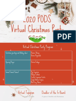 2020 PODS Virtual Christmas Party