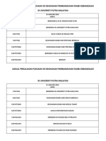 Jadual Perjalanan NRDP