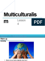 Lesson 4 - MulticulturalismH