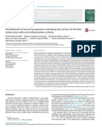 Development of An Oral Suspension Containing Dry Extract of Aleurites Moluccanus With Anti-In Ammatory Activity