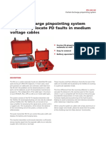 Partial Discharge Pinpointing System To Precisely Locate PD Faults in Medium Voltage Cables