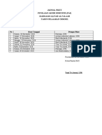 JADWAL PIKET