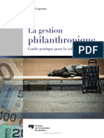 LA Gestion Philanthropique