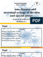 Infectious Diseases and Microbial Ecology of The Skin and Special Senses