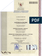 Sertifikat Migas - Aldiyansyah Pratama PDF