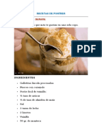 Recetas de Postres