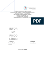 14384630  Dorys Pescoso Informe psicologico test