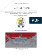 Manual Book Sistem Informasi Pembangunan Desa