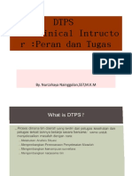 Peran dan Tugas DTPS dan Instruktur Klinik