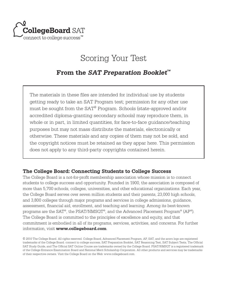 Official sat 2012 2013 practice test answer key pdf sat privacy